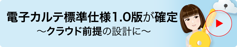 電子カルテ標準仕様1.0版が確定 〜クラウド前提の設計に〜